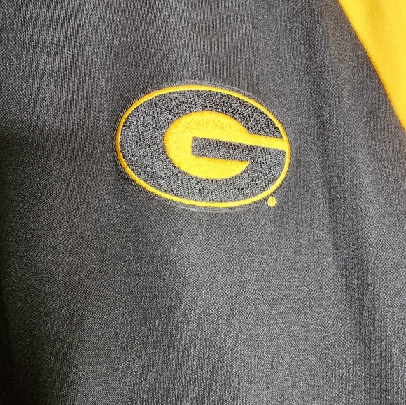 Antigua Grambling State Black and Gold Polo Shirt Size L - Picture 4 of 8